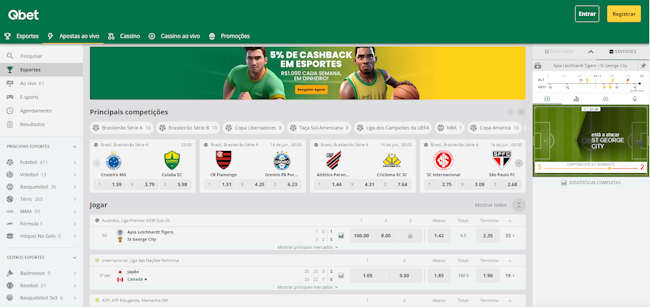 Classificação do campeonato colombiano